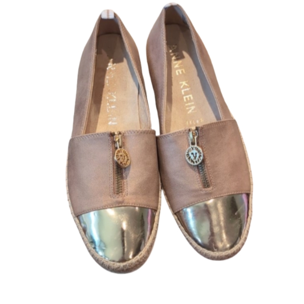 Anne Klein Akzetta Flex Slip On Shoe Casual Comfy Classy Chic Size 9 Narrow